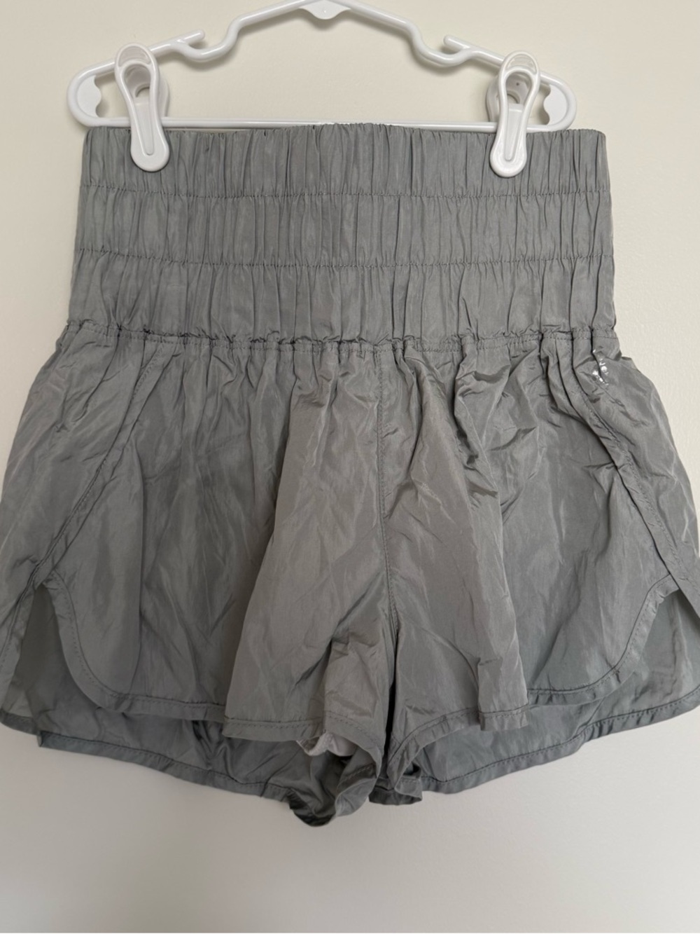 Free People High Waisted The Way Home Gray Shorts - Picture 2 of 5